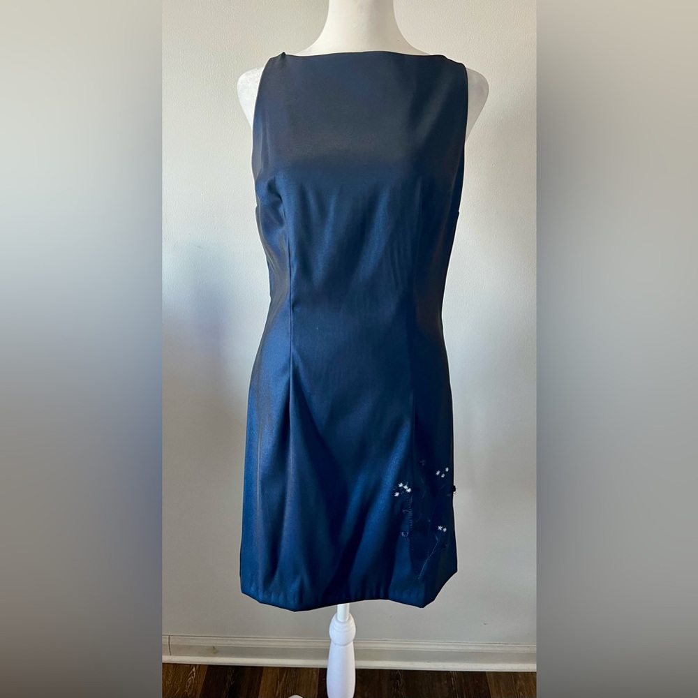 A-List Navy Cocktail Dress